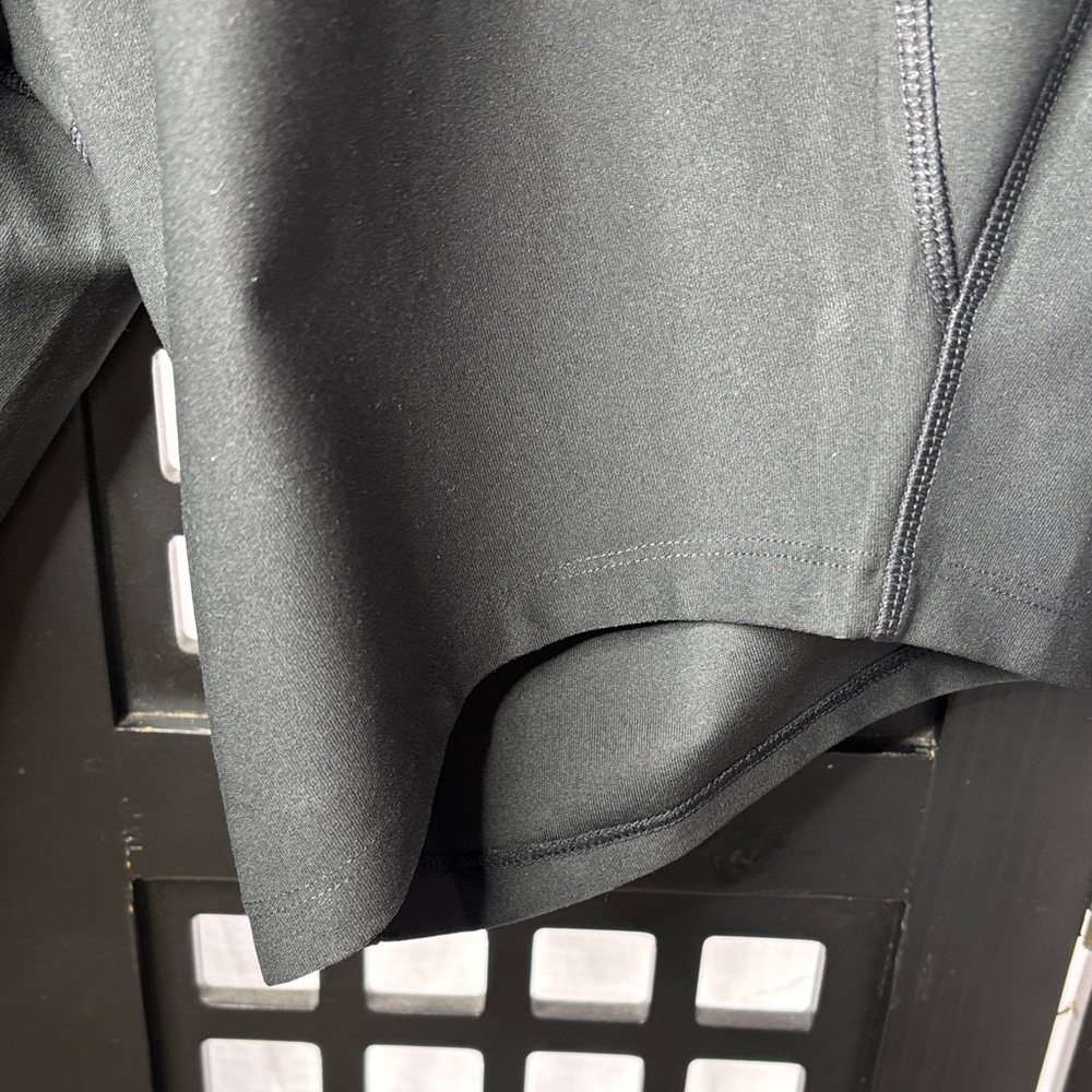 🖤 Eddie Bauer 3X High Waisted Workout Shorts Black Stretch Spandex Women's 🖤 - Picture 5 of 13